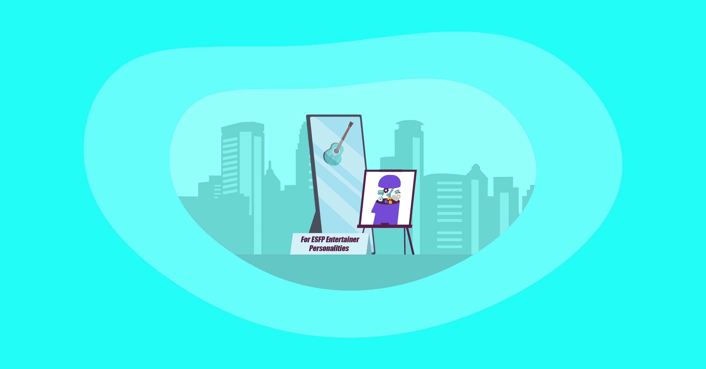 Illustration of 100+ Affirmations For ESFP Entertainer Personalities