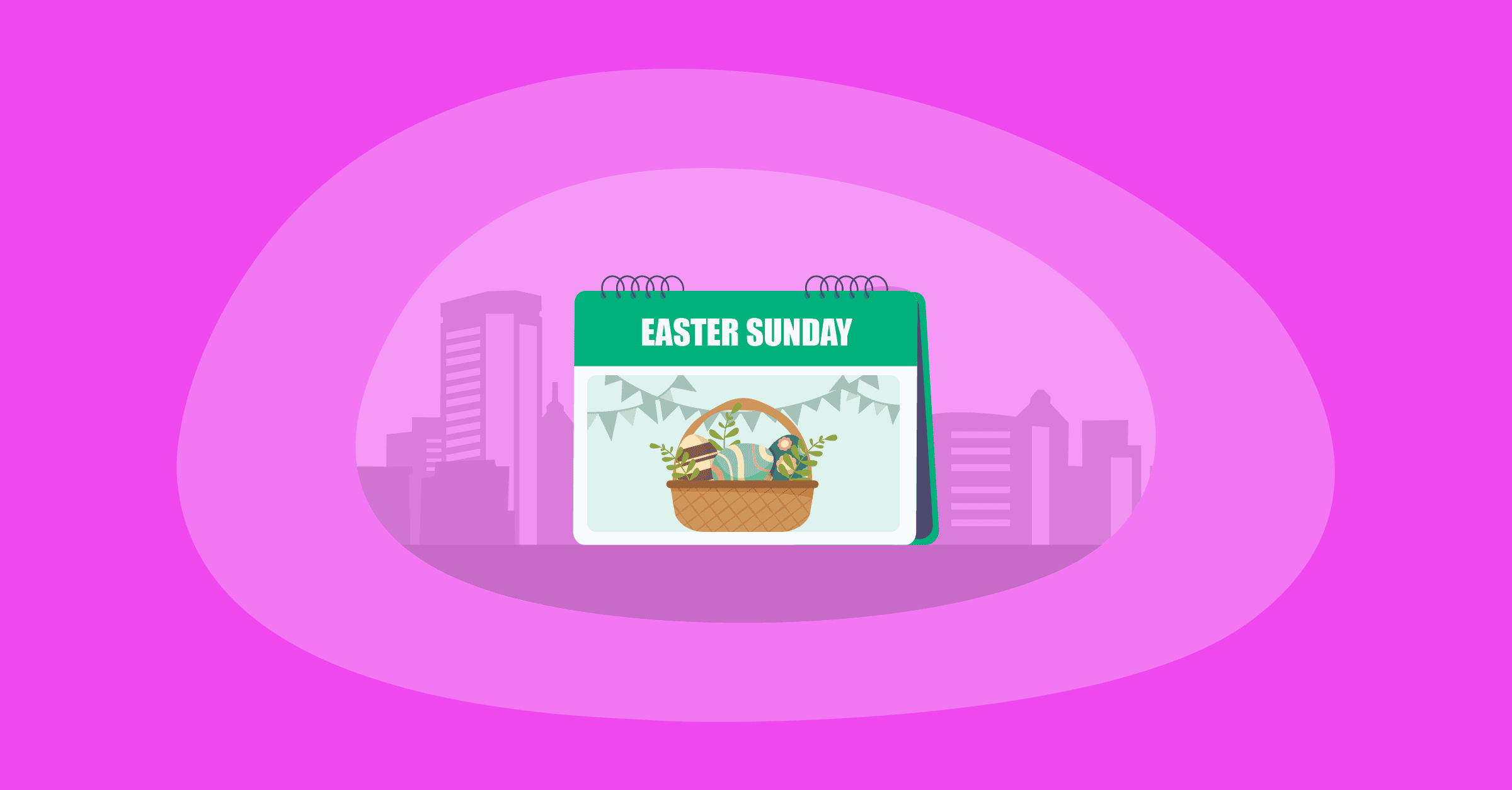 Illustration of Easter Sunday