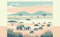 Elephants’ Navigation Strategies Revealed by 22 Years of GPS Data