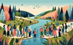 Land-Based Learning Empowers 150 Youth in Freshwater Protection