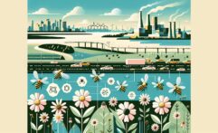 Honeybees Unveil Pollution Patterns in Canada: A 3-Kilometer Insight