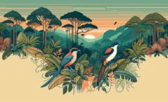 Dayak Iban Protect Rainforest Habitat for Sacred Omen Birds