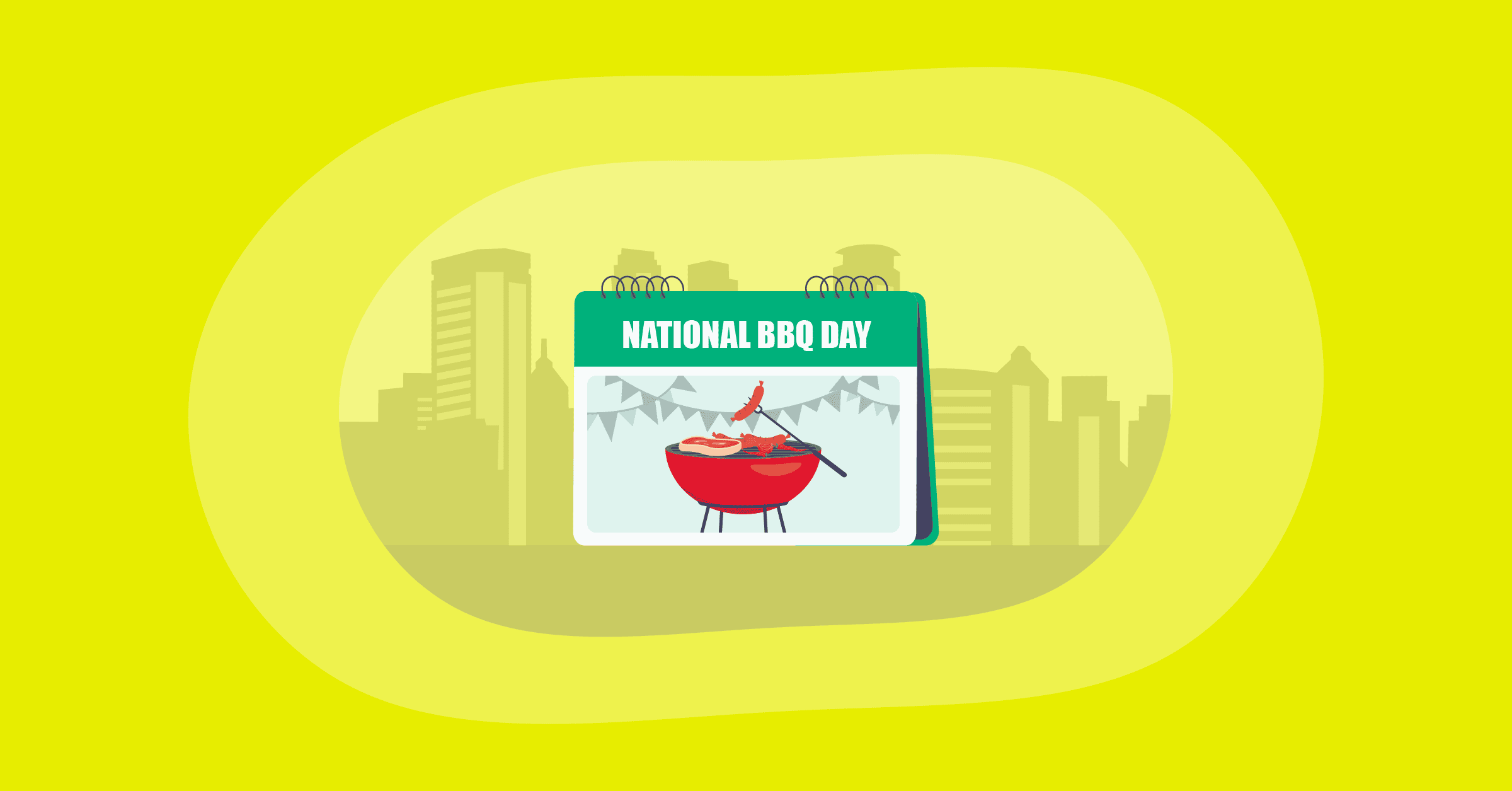 Illustration of National BBQ Day