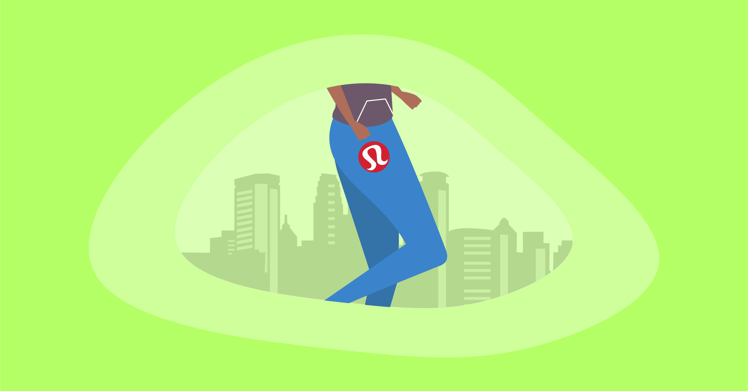 Illustration of a Lululemon Leggings