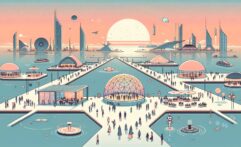 Reclaimed Island Hosts Osaka World Expo 55 Years Later