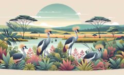 Rwanda Triples Endangered Crane Population Through Community Conservation