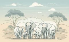 5.2-Magnitude Earthquake Reveals Protective Instincts in Zoo Elephants