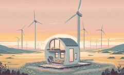 Vattenfall Turns Decommissioned Wind Turbines Into Tiny Homes