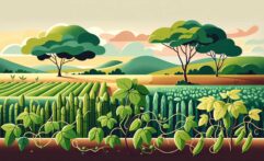 Living Plant Supports Transform Yam Farming in West Africa