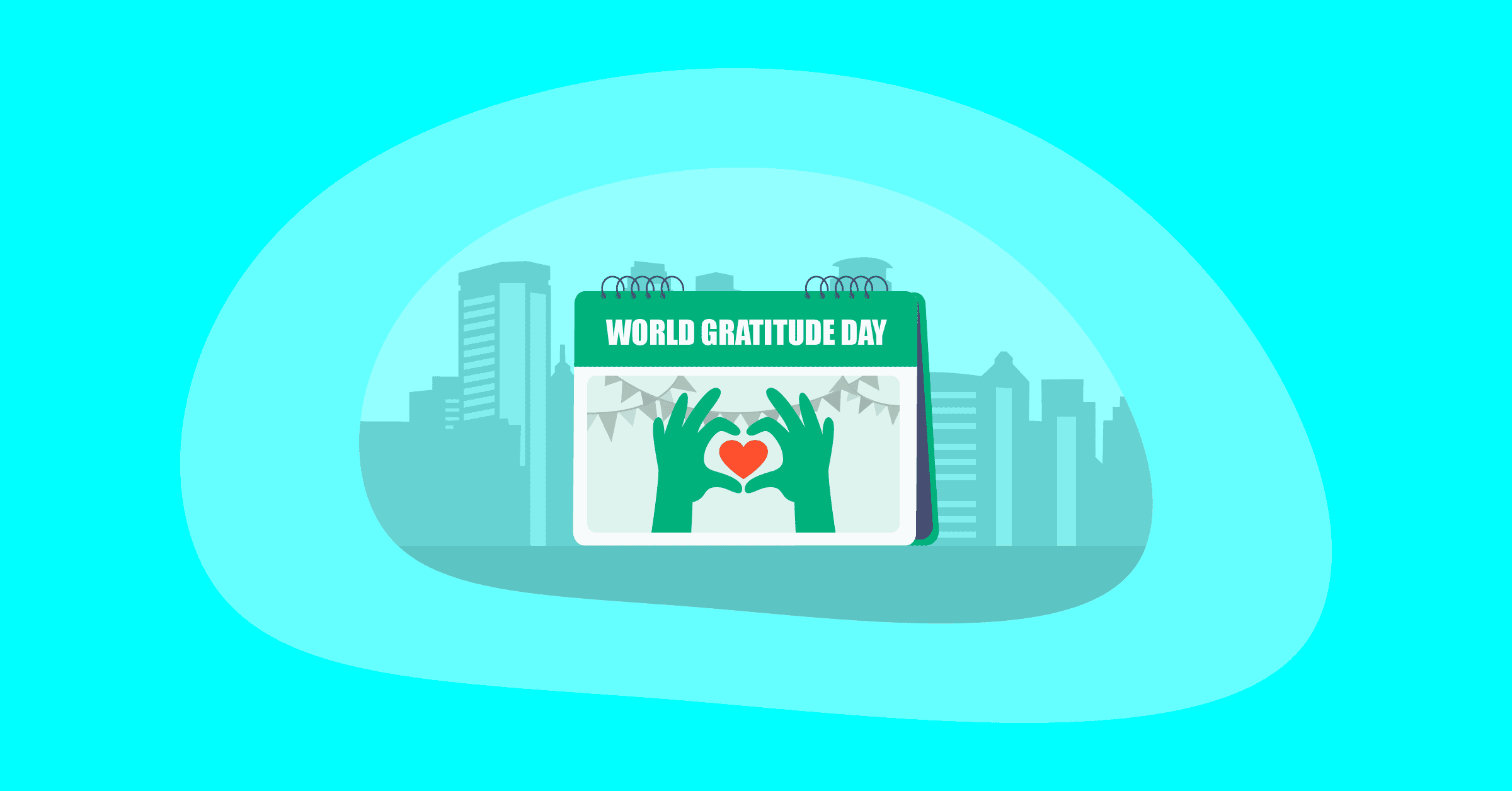 Illustration of World Gratitude Day