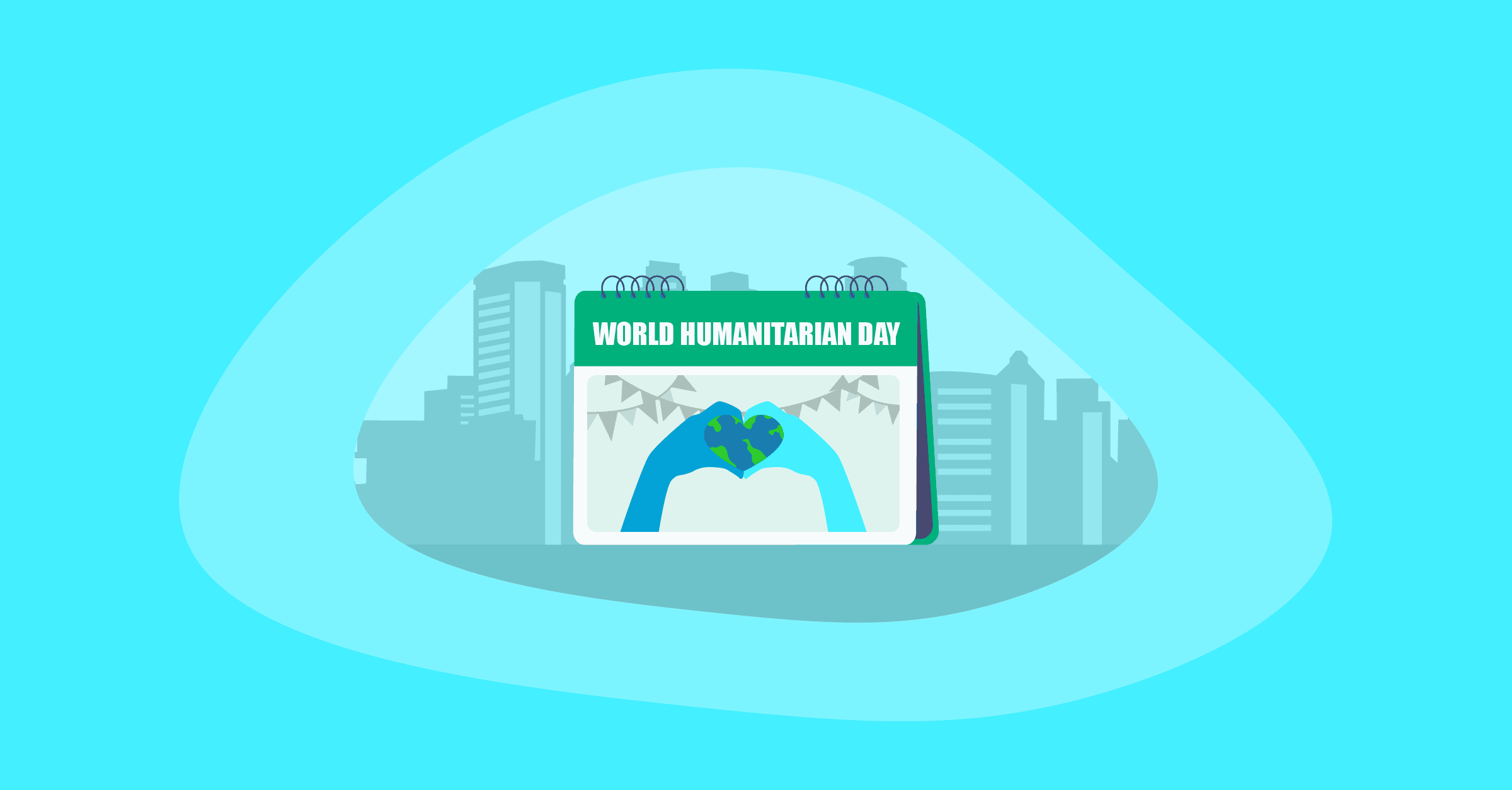 Illustration of World Humanitarian Day