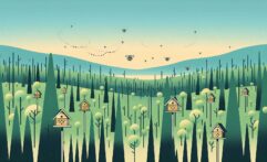 Bee Hotels Prove Effective for Native Pollinator Recovery After Wildfires