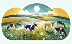 Flaxseed Feed Cuts Cow Methane Emissions While Boosting Milk Production
