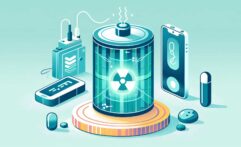 Tiny Nuclear Battery Powers Devices for 50 Years Without Charging