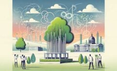 Tree-Shaped Microalgae Unit Removes CO2 Equivalent to 38 Trees in Georgia