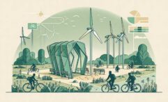 Denmark Transforms Old Wind Turbine Blades into Bicycle Shelters and Community Infrastructure