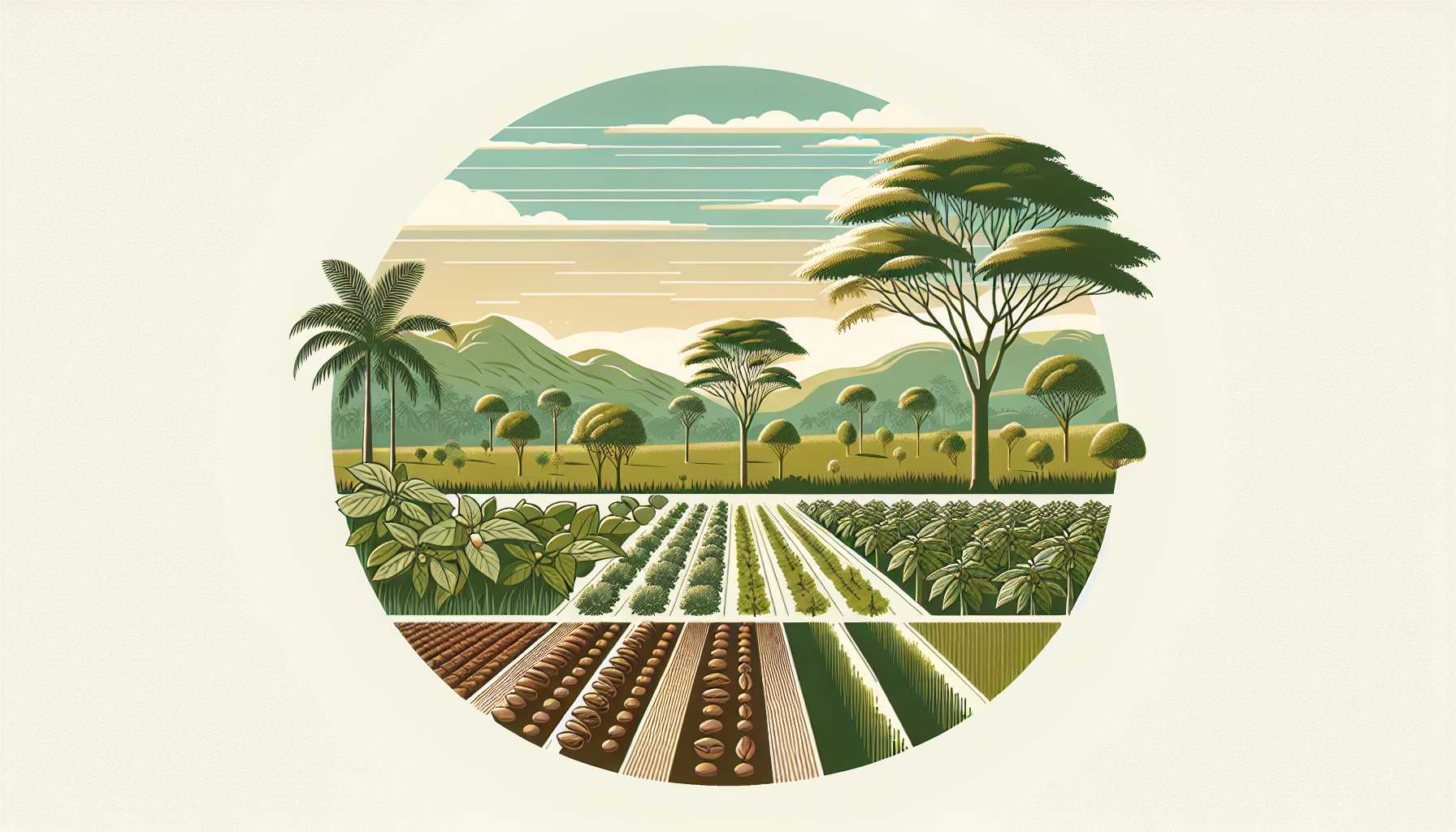 Illustration of Brazil's rainforest