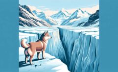 Tiny Dog Becomes Hero in Dramatic Swiss Glacier Rescue