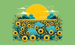 Sunflower-Shaped Solar Panels Generate Power of 5,000 Suns