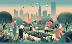 French Citizens Transform Concrete Jungles into Blooming Guerrilla Gardens