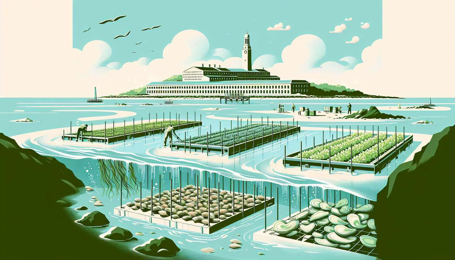 Illustration of environmental innovation scene