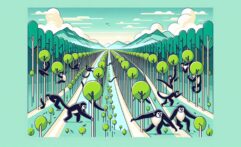 Indonesian Farmers Plant Forest Corridors to Save Endangered Javan Gibbons