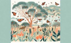 Thousands of Monarch Butterflies Transform Australian Town Into Magical Haven