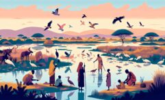 Ethiopia’s Nuer People Use Sacred Birds to Navigate Life in Wetlands