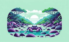 Rare Purple Panda Crab Discovery Signals Need to Protect Southeast Asia’s Hidden Forest Treasures