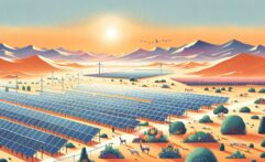 China’s Desert Solar Farm Creates Thriving Ecosystem While Powering 5 Million Homes
