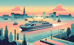 Electric Ferryboat Offers Zero-Emission Transport on Historic Lithuanian River