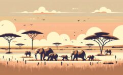 Photographer Captures Joyful Elephant Family Playing in Kenya’s Wilderness