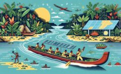 Indigenous Solar Canoes Transform Amazon Transportation While Protecting Forests