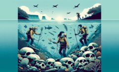 140,000-Year-Old Fossils Found Underwater Reveal Complex Homo Erectus Behaviors