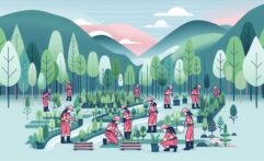 Women Firefighters Transform Barren Land into Thriving Forest in Thailand