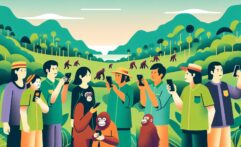 Borneo Villagers Earn Income While Saving Endangered Wildlife Through Smartphone Science
