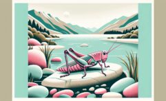 Rare Pink Grasshopper Discovery Highlights New Zealand’s Endangered Insect Species