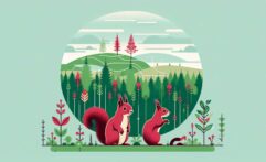 Red Squirrels Return to Scottish Highlands After Successful Decade-Long Reintroduction
