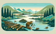 Beaver Reintroductions in California Create Natural Climate Shields and Restore Wetlands