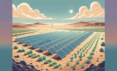 Giant Solar Farm on Tibetan Plateau Transforms Desert Into Thriving Micro-Oasis