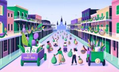 New Orleans Is Swapping Mardi Gras Plastic for Seed Beads