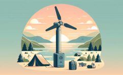 This Bottle-Sized Wind Turbine Can Charge Your Phone Off-Grid