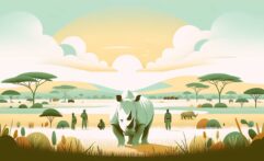 Zoo Training Method Saves Wild Rhino From Blindness in Africa