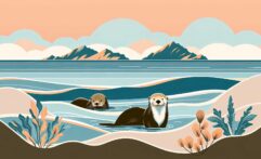 Orphaned Sea Otter Pup Finds a Mother in California