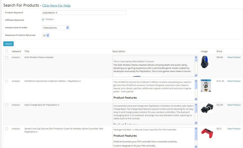 create fast affiliate site