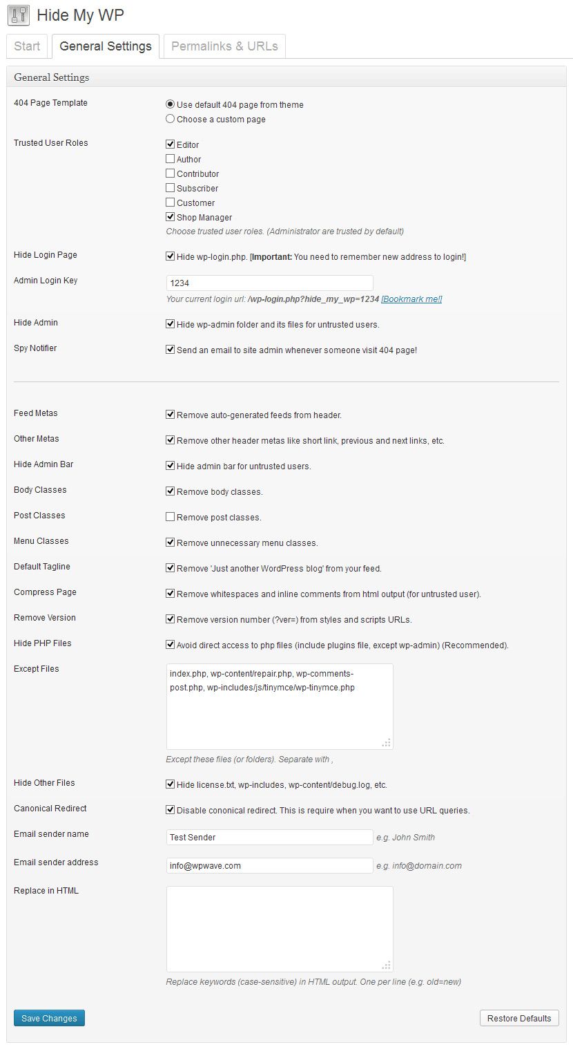 nobody can know you are using wordpress