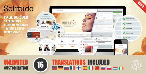 Solitudo Responsive Multipurpose WordPress Theme
