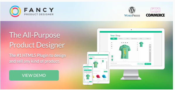 WooCommerce Fancy Product Designer plugin.