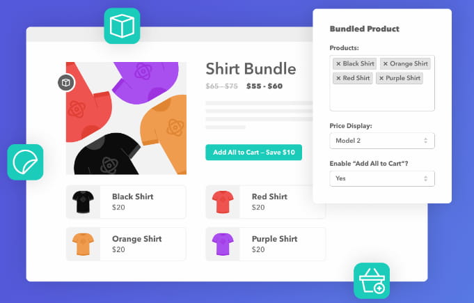 WooCommerce Bundled Products.