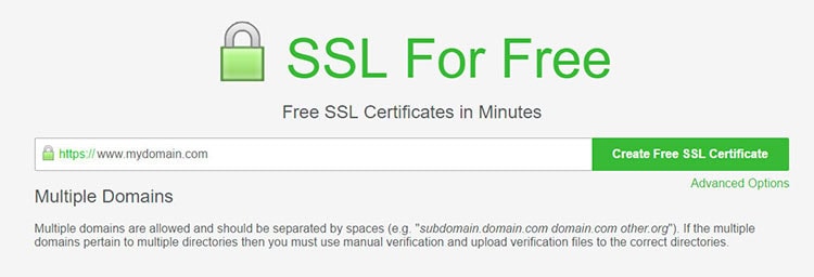 free ssl for wordpress website